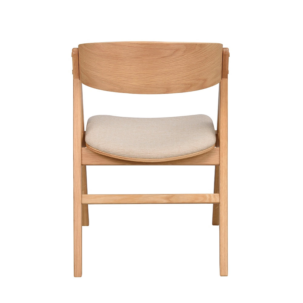 Eetkamerstoel Waterton houten beige