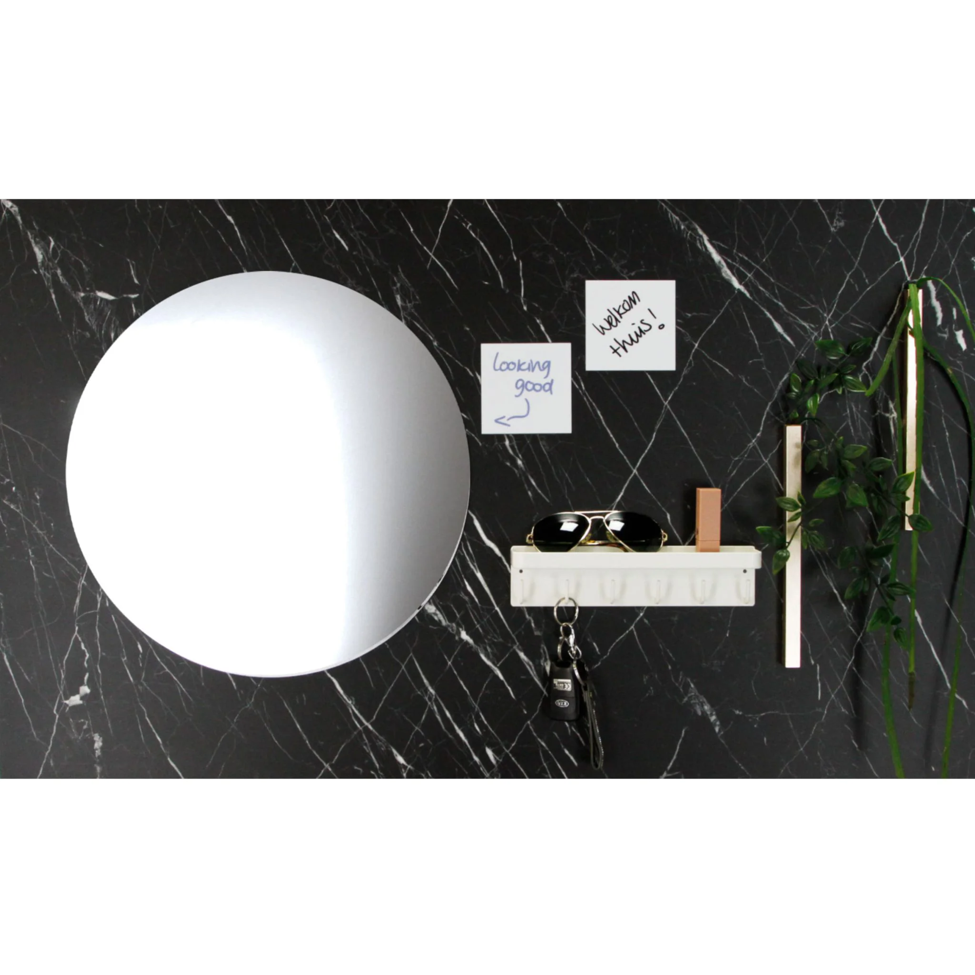 Magnetische Spiegel rond