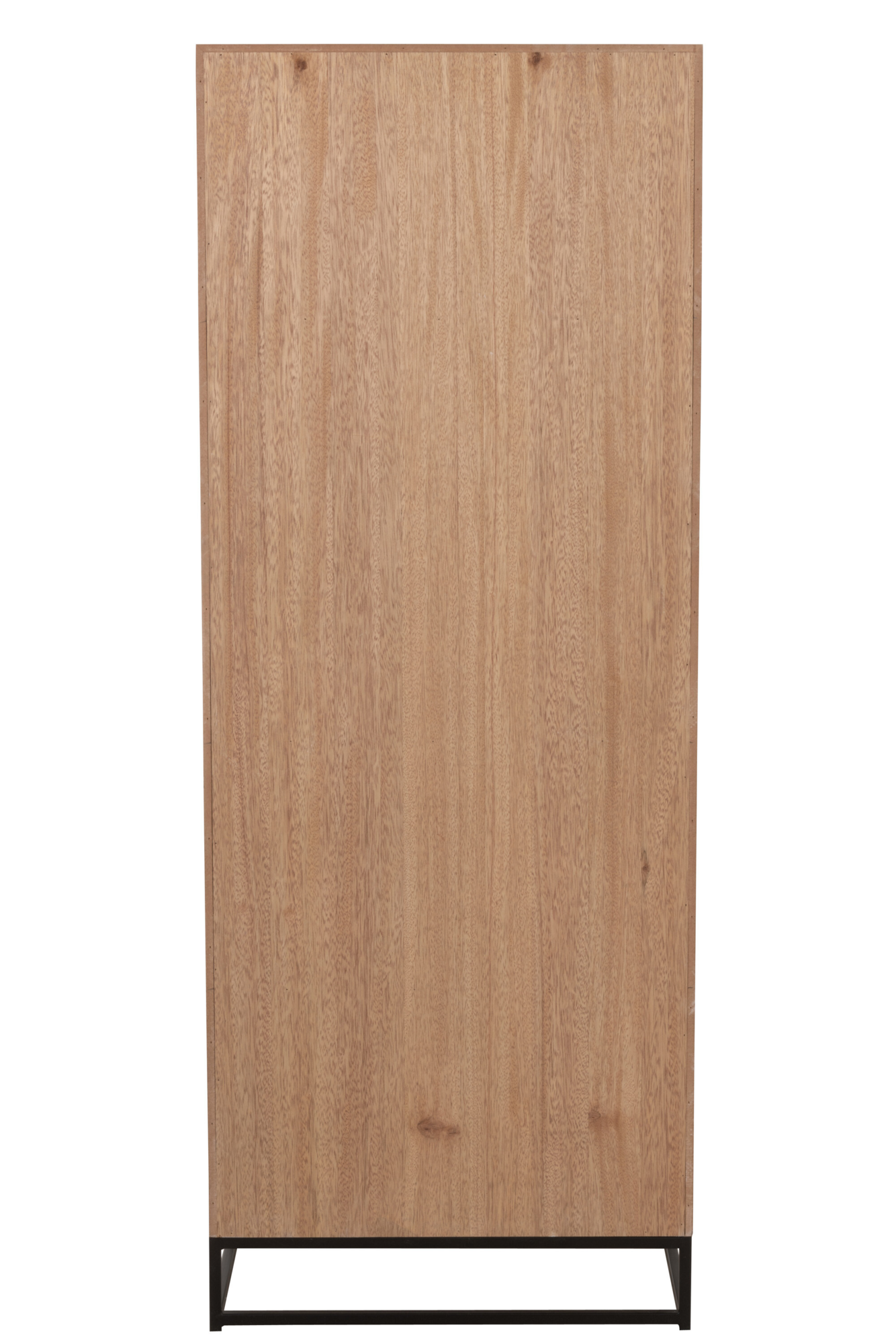Wandkast Zigzag hout/metaal Naturel