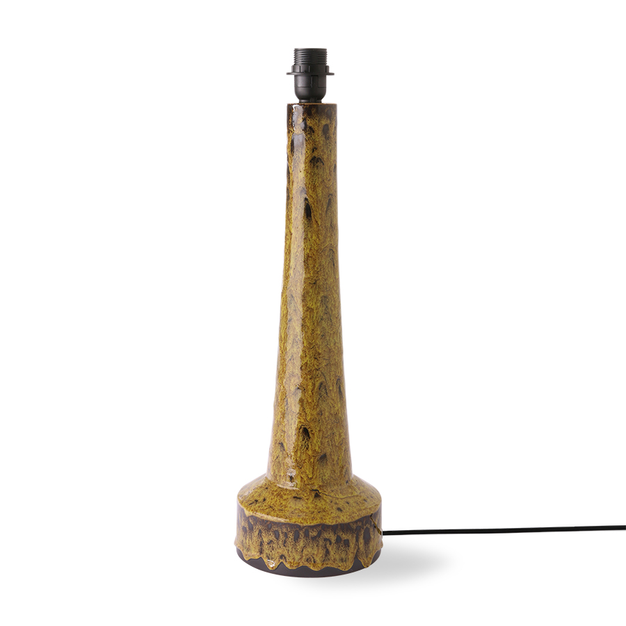 HKliving lampvoet Retro Stoneware groen