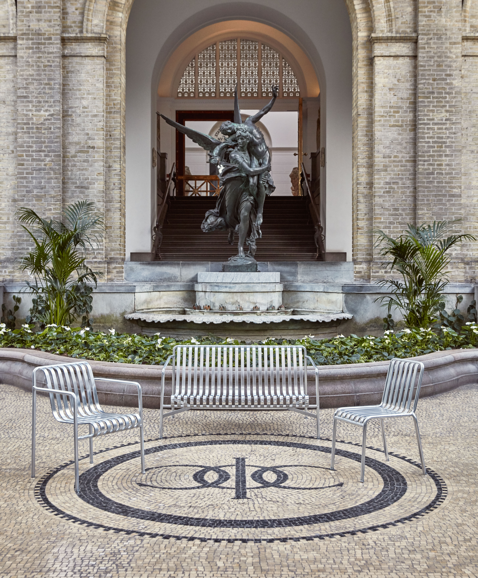 HAY Palissade Chair Hot Galvanised