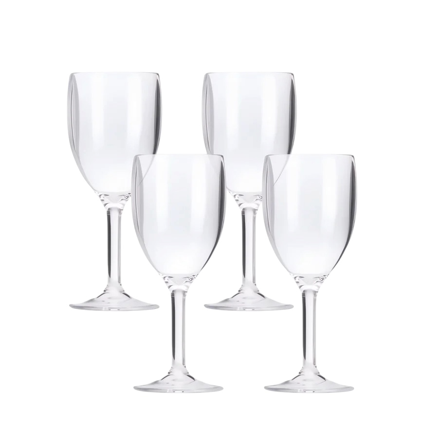 Flamefild Clear winegoblet (set van 4)