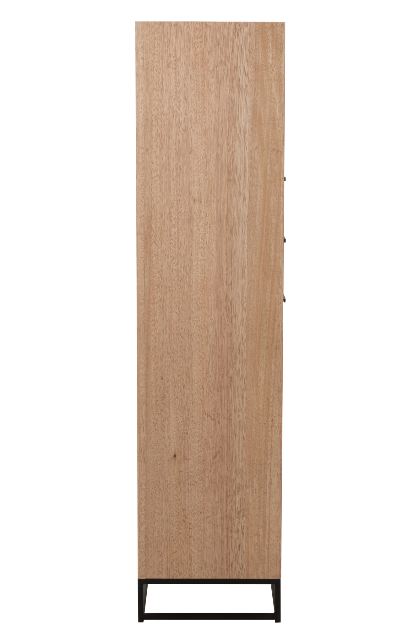 Wandkast Zigzag hout/metaal Naturel