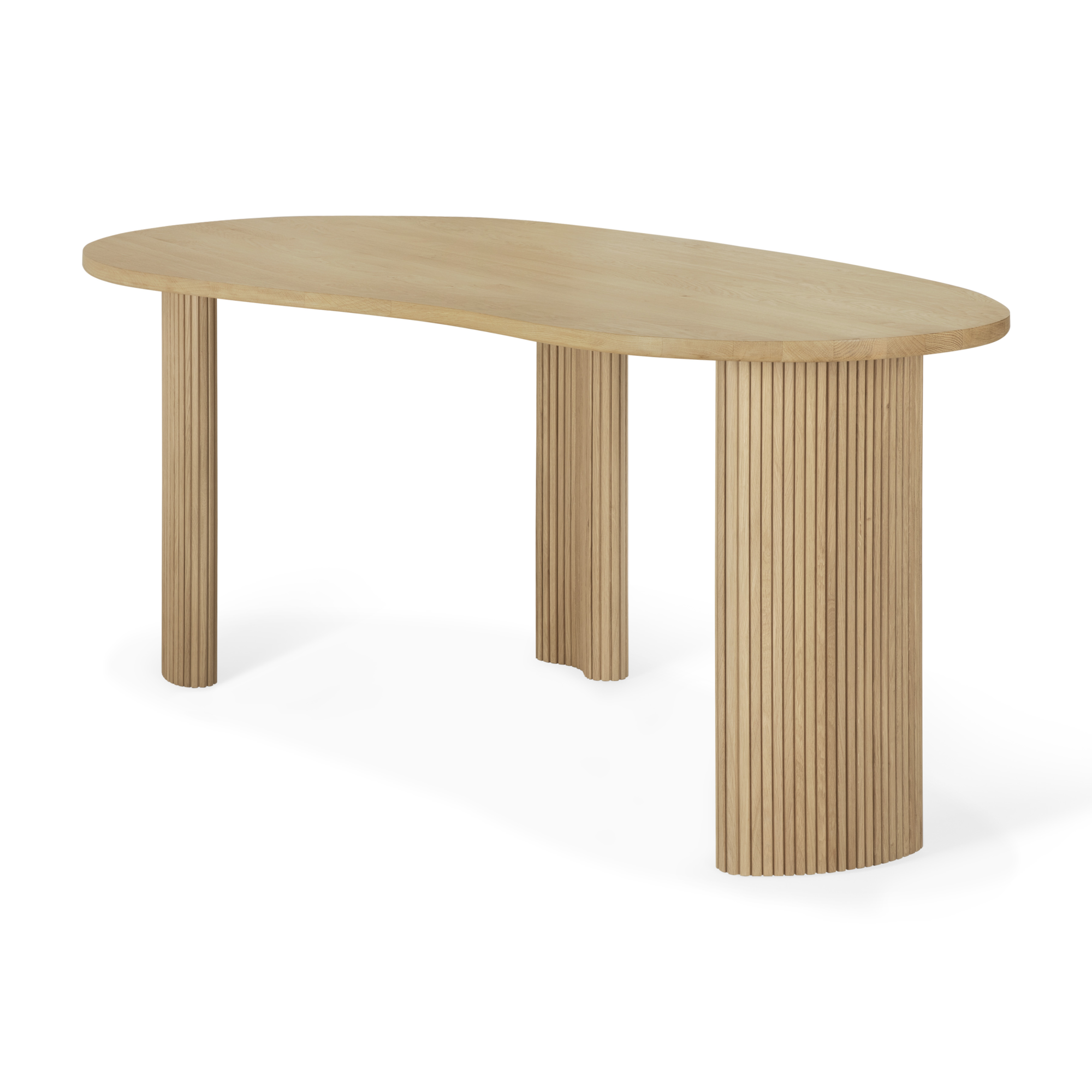 Boomerang bureau eiken