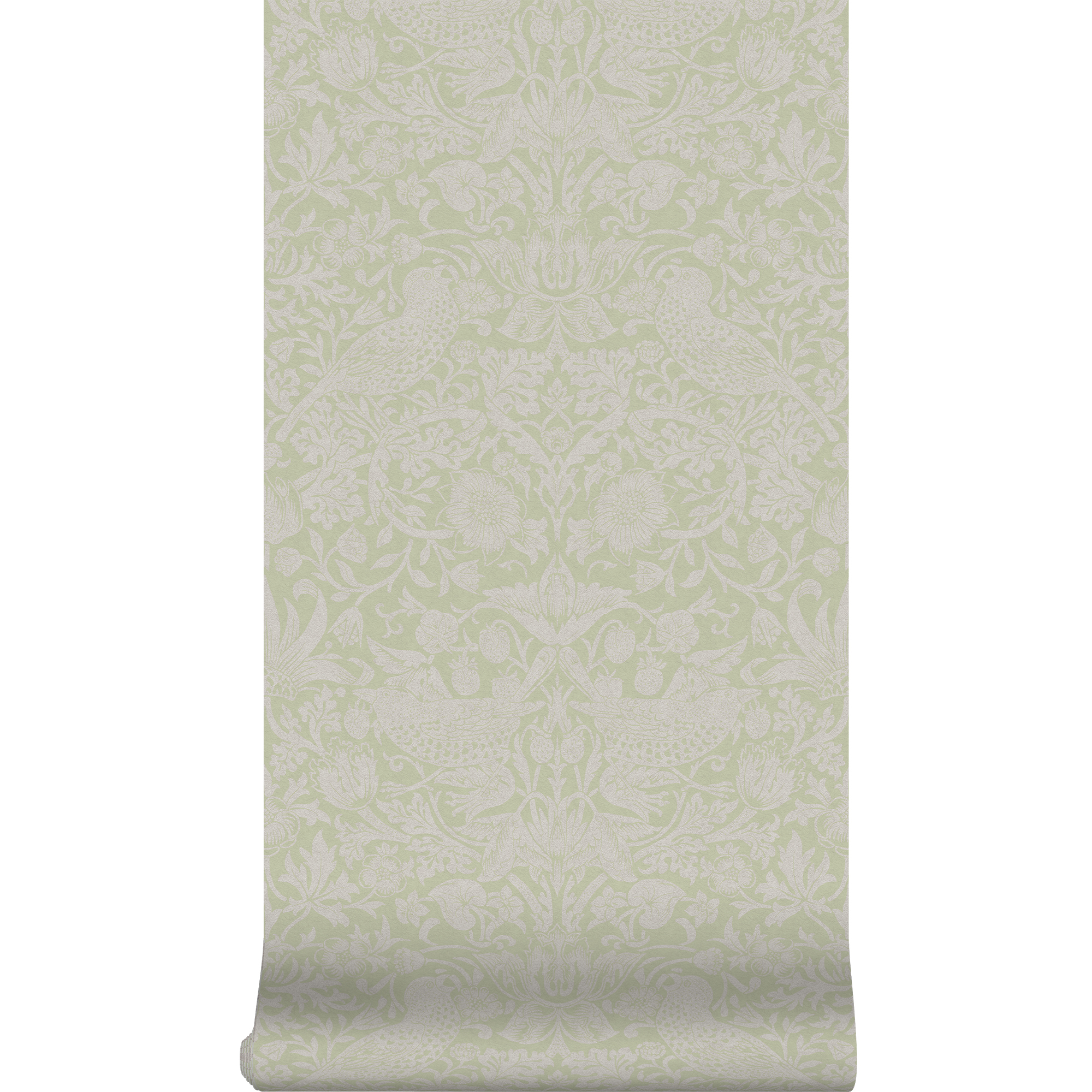 vliesbehang william morris at home strawberry thief fibrous sage
