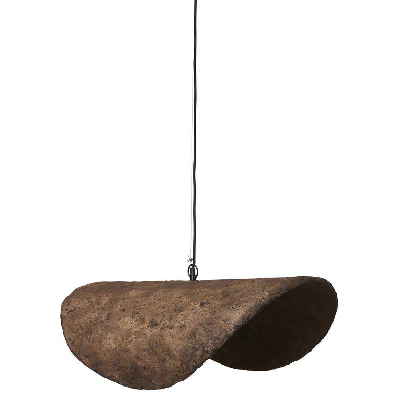 Hanglamp Disque brown