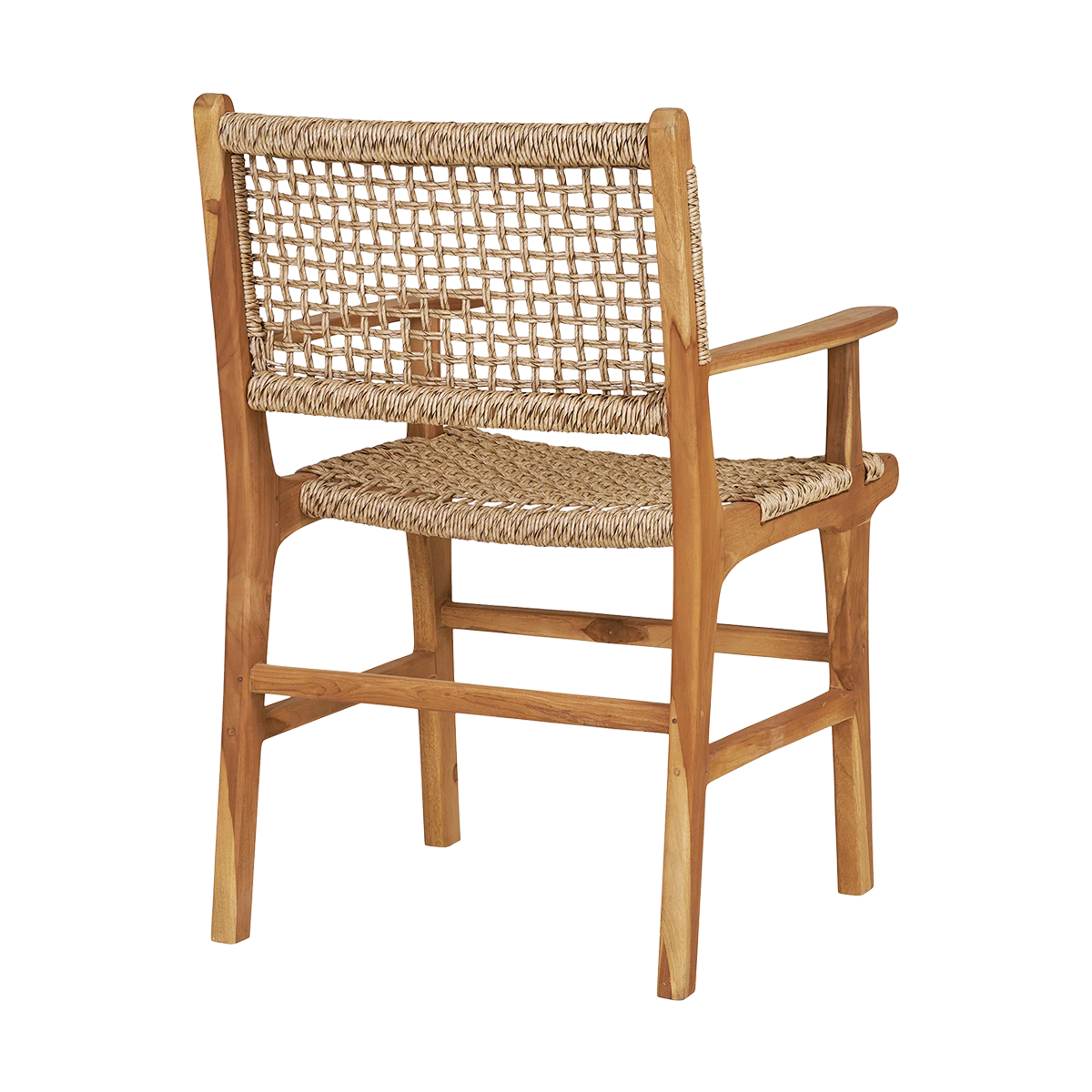 Houten tuinstoel Elodie - met armleuningen