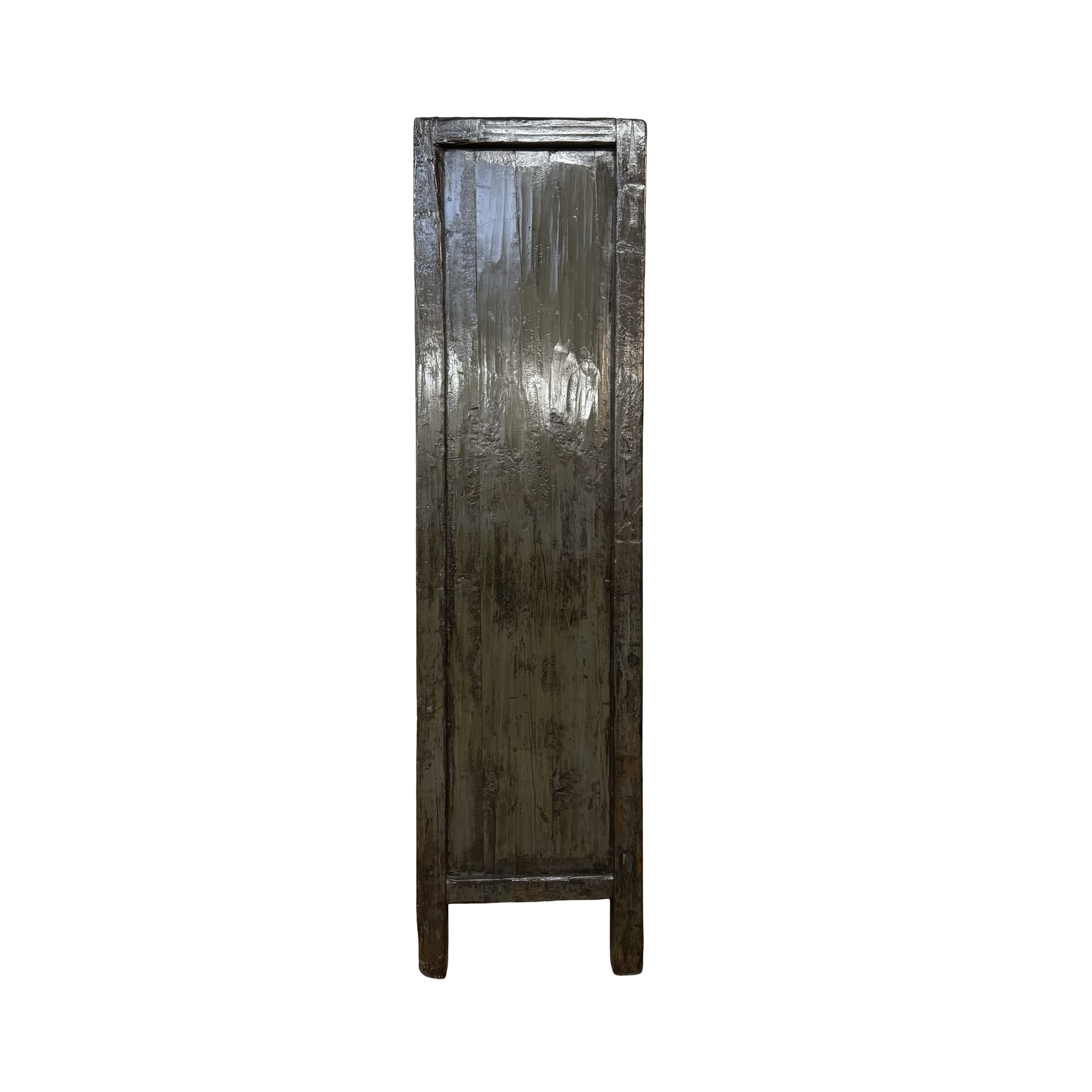kast 2 deur grijs lak uniek