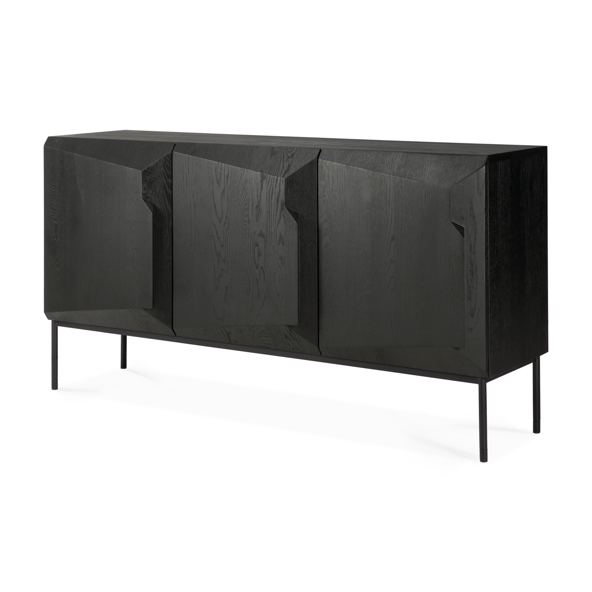 Stairs buffetkast - zwart eiken 