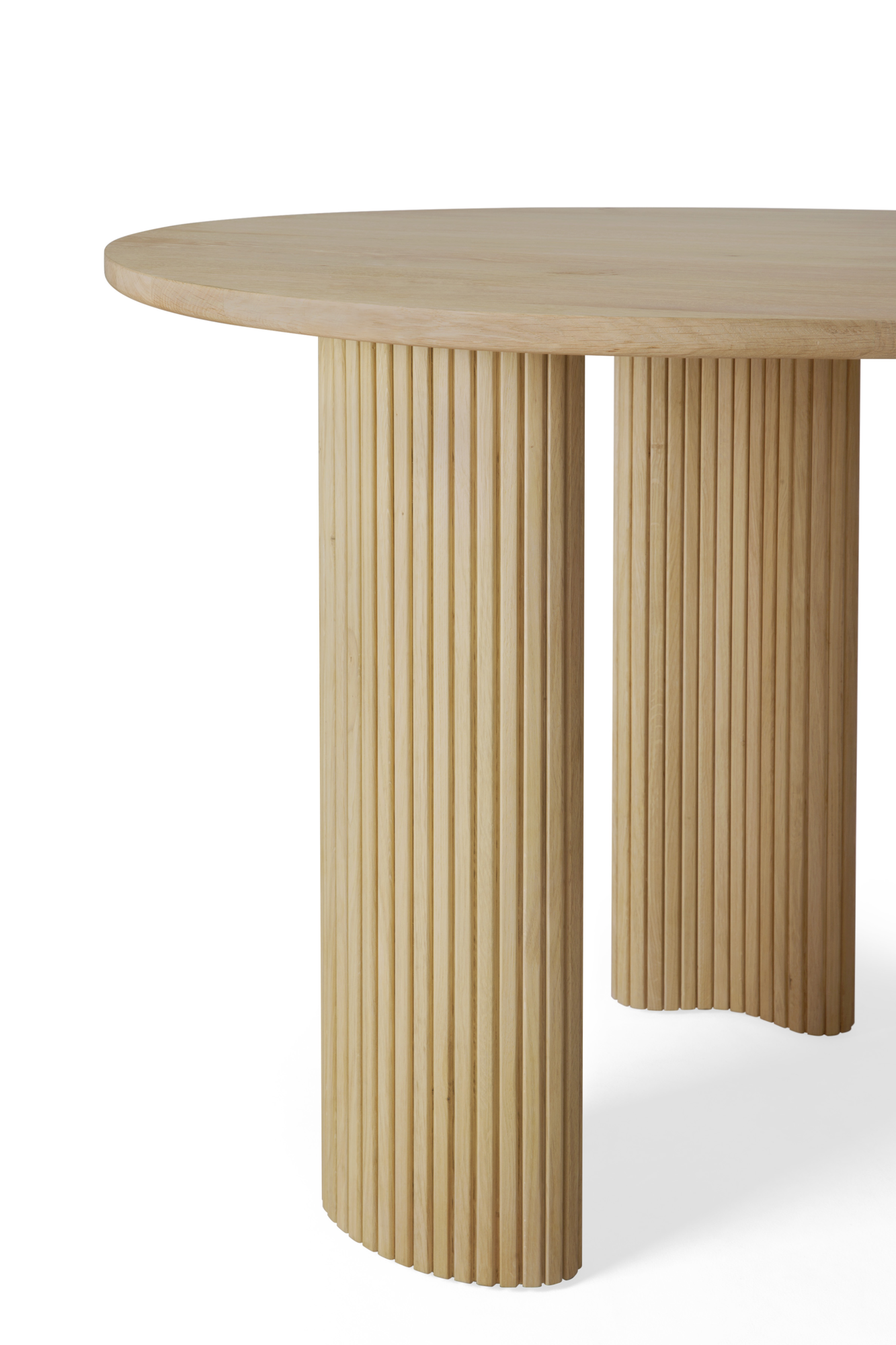 Boomerang bureau eiken