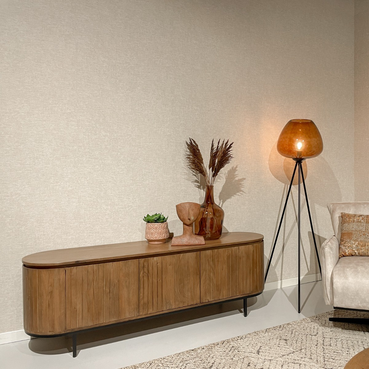 Nairo TV-meubel Naturel Staand