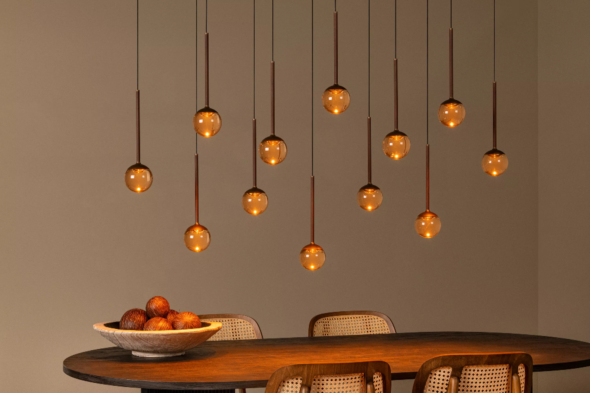 Calina Hanglamp 12L Ovaal