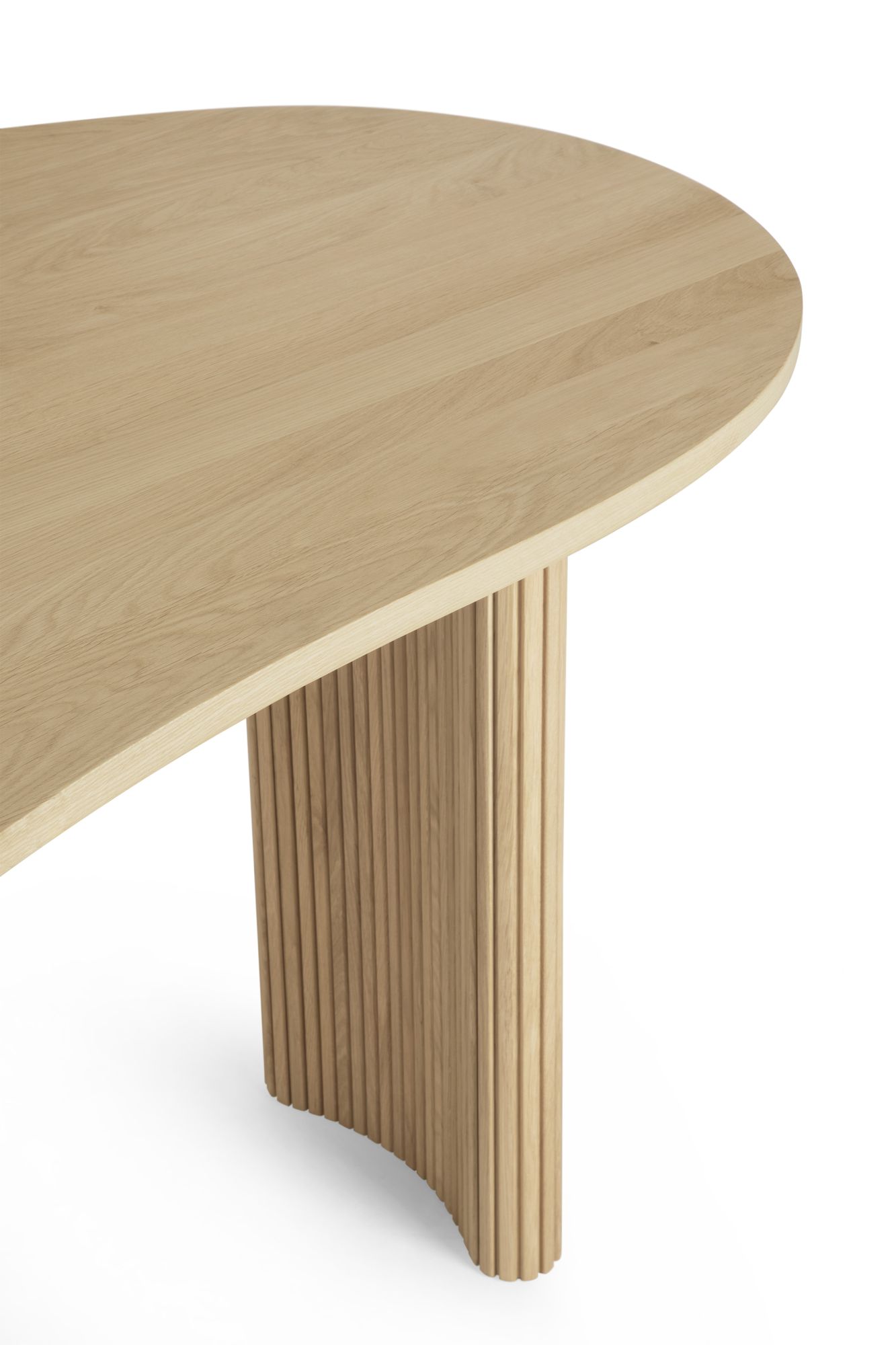 Boomerang bureau eiken
