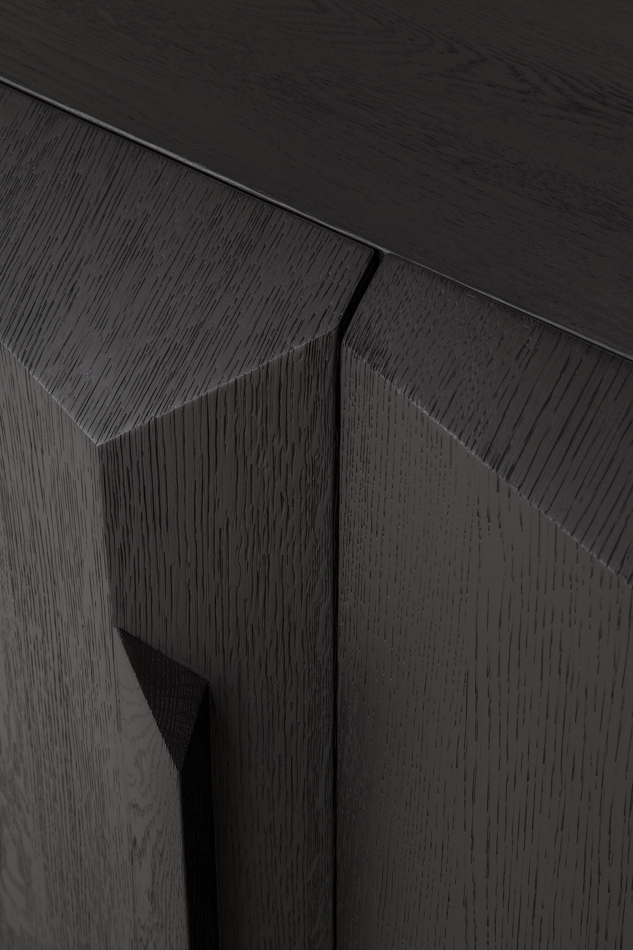 Stairs buffetkast - zwart eiken 