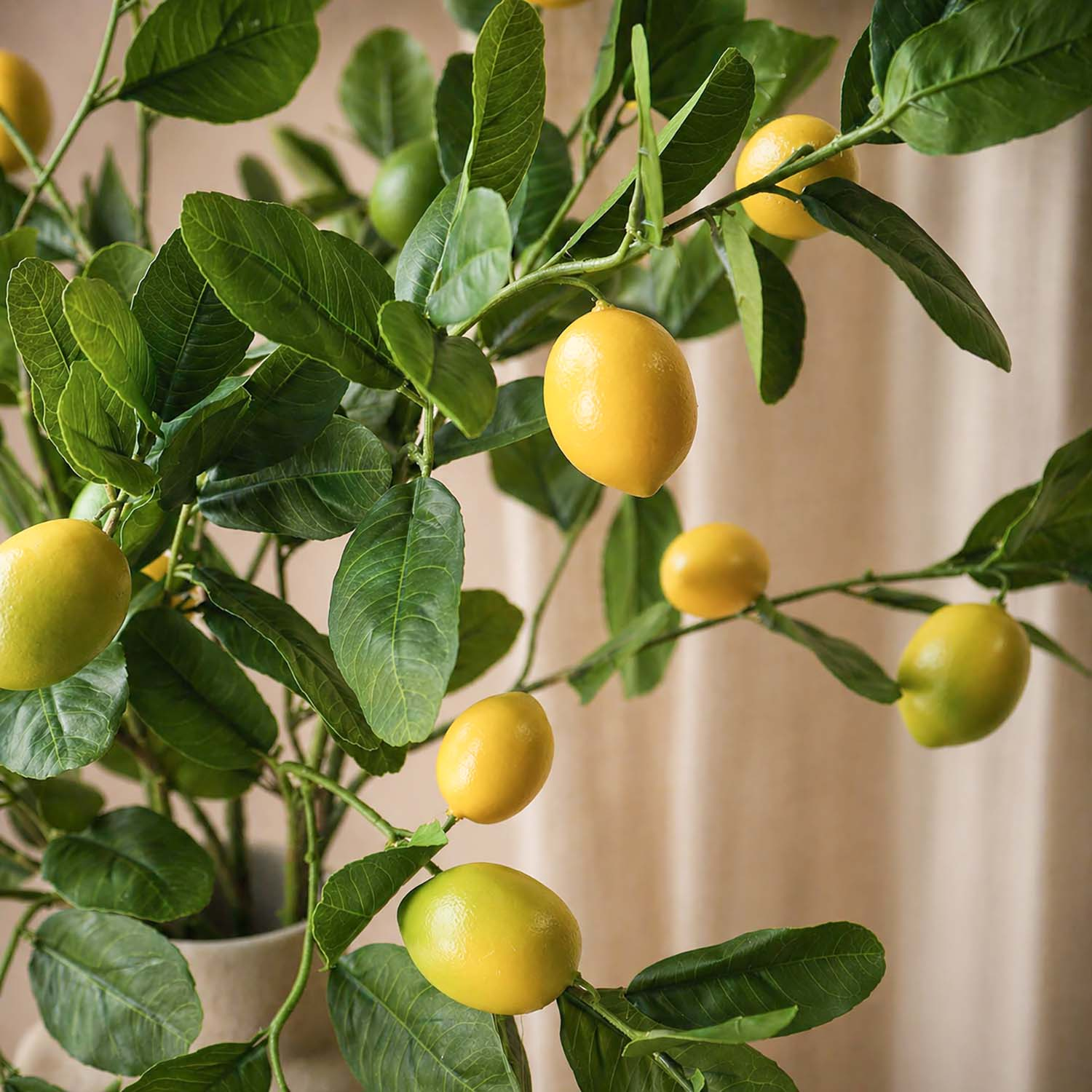 Zijden boeket Lemon Zest