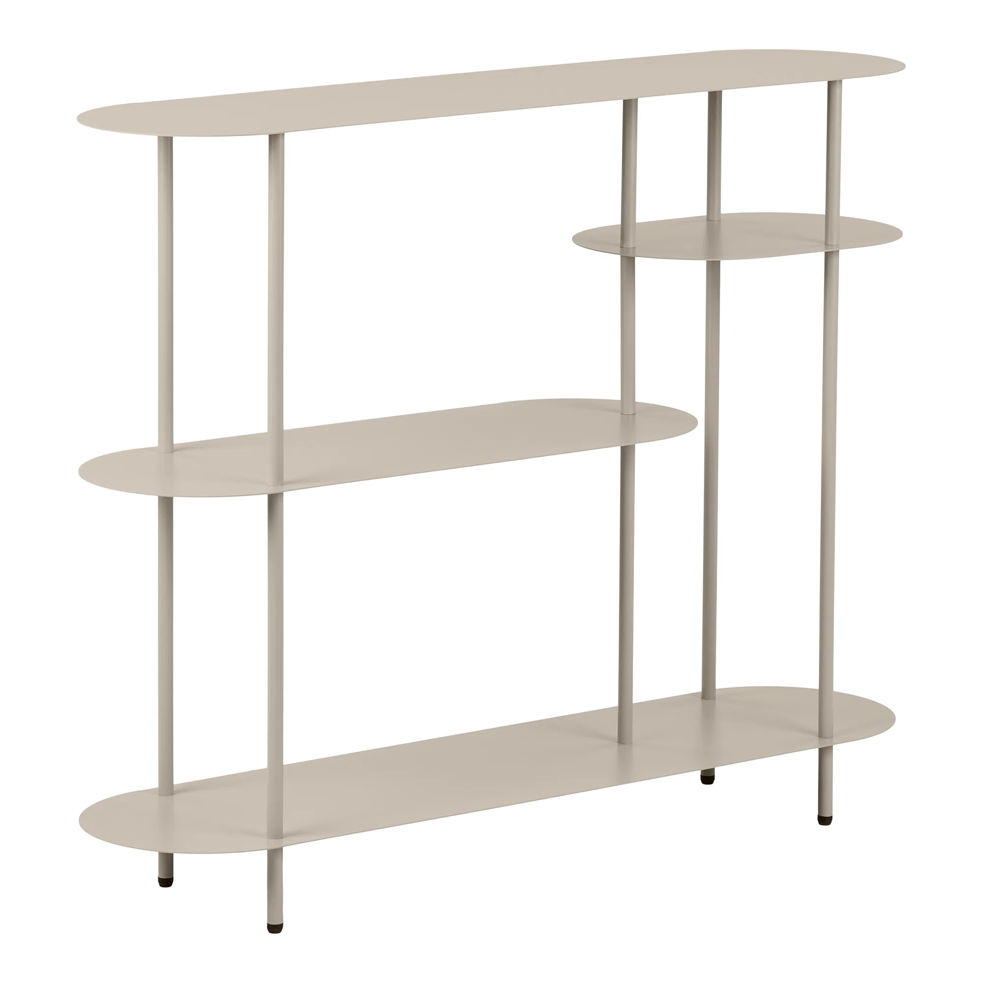 House Nordic Wandkast Rieti 4 shelves a-symetrisch