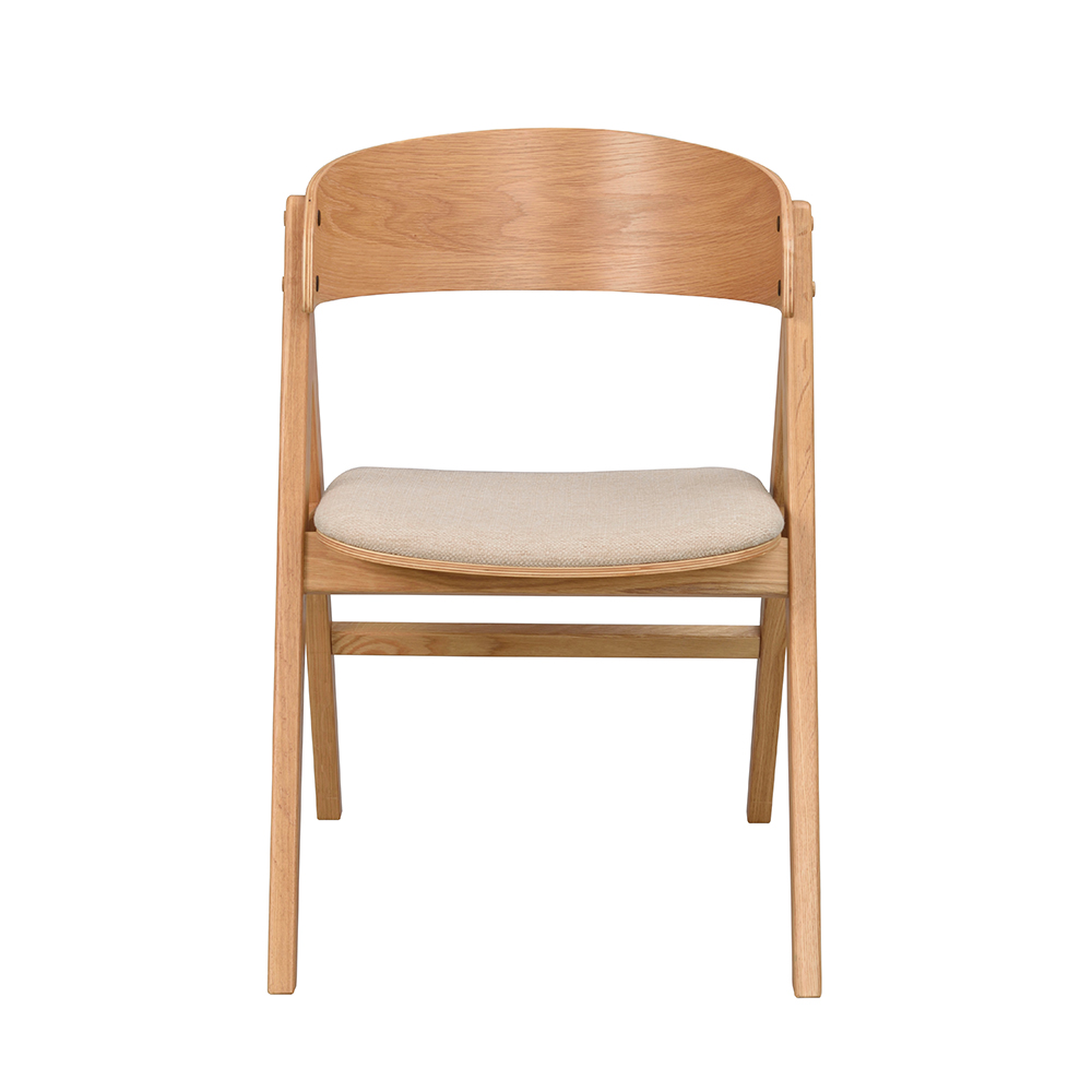 Eetkamerstoel Waterton houten beige
