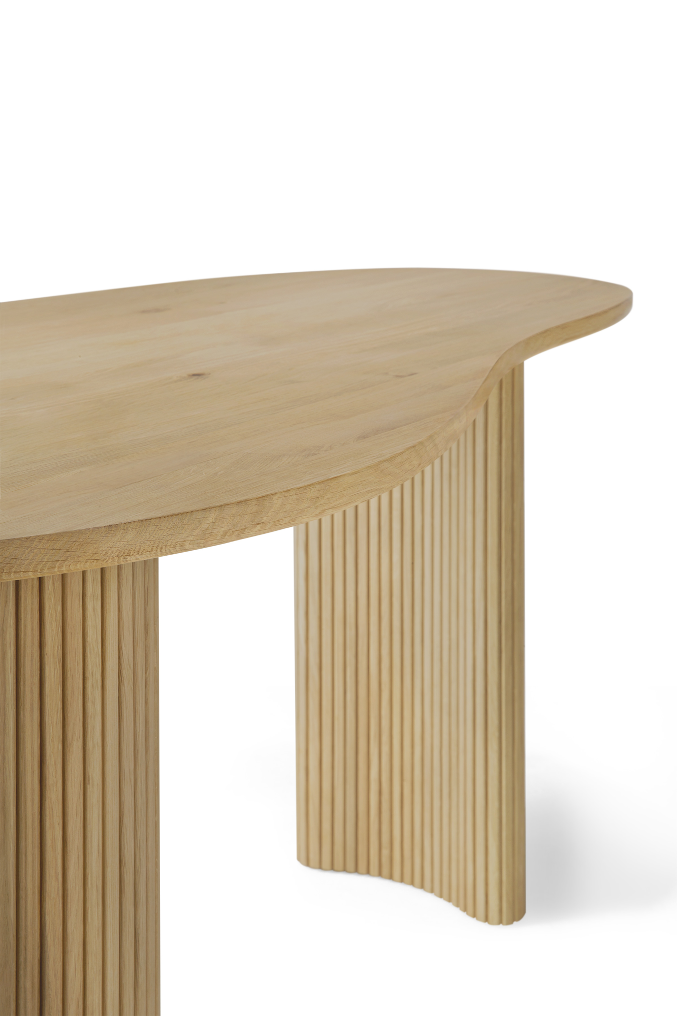 Boomerang bureau eiken