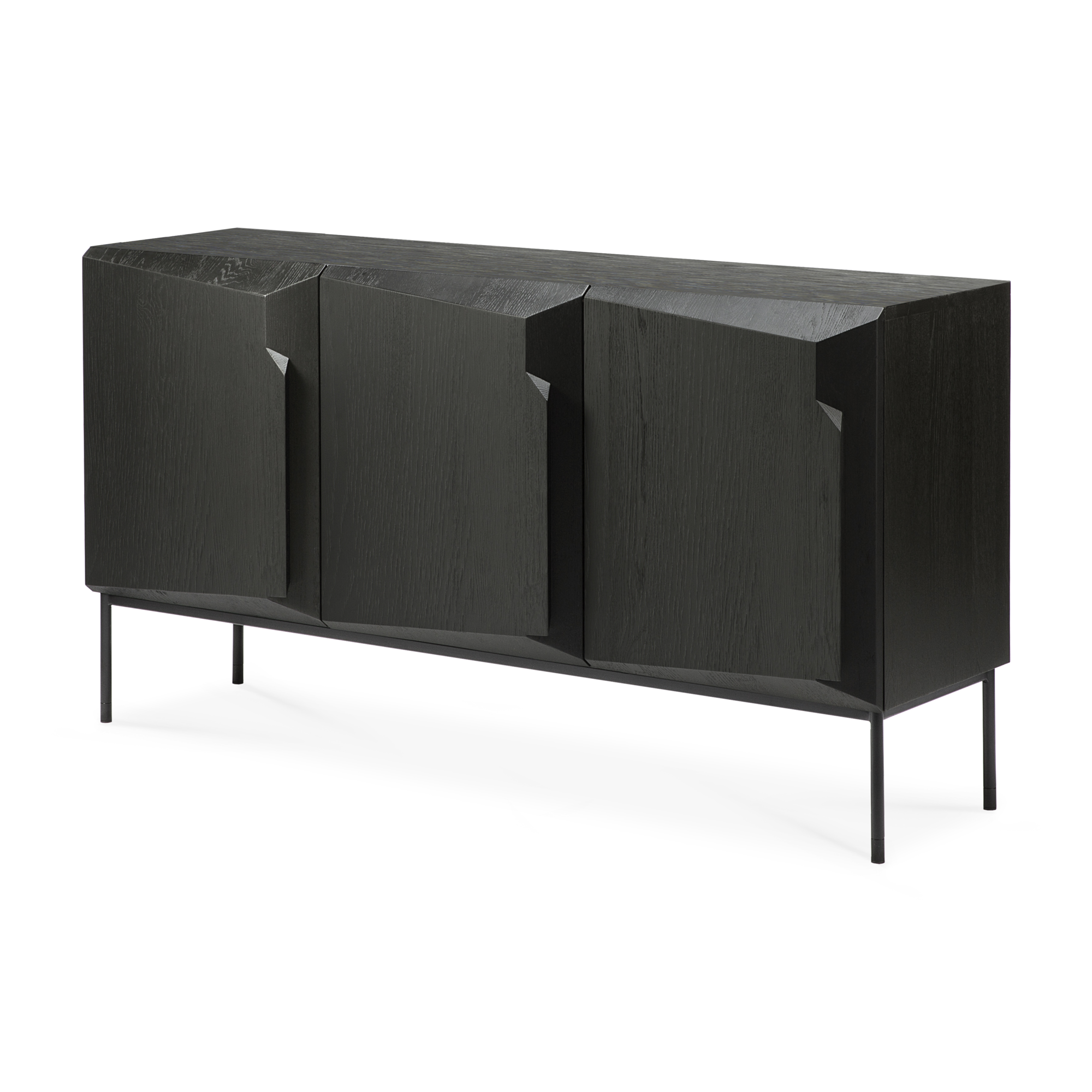 Stairs buffetkast - zwart eiken 