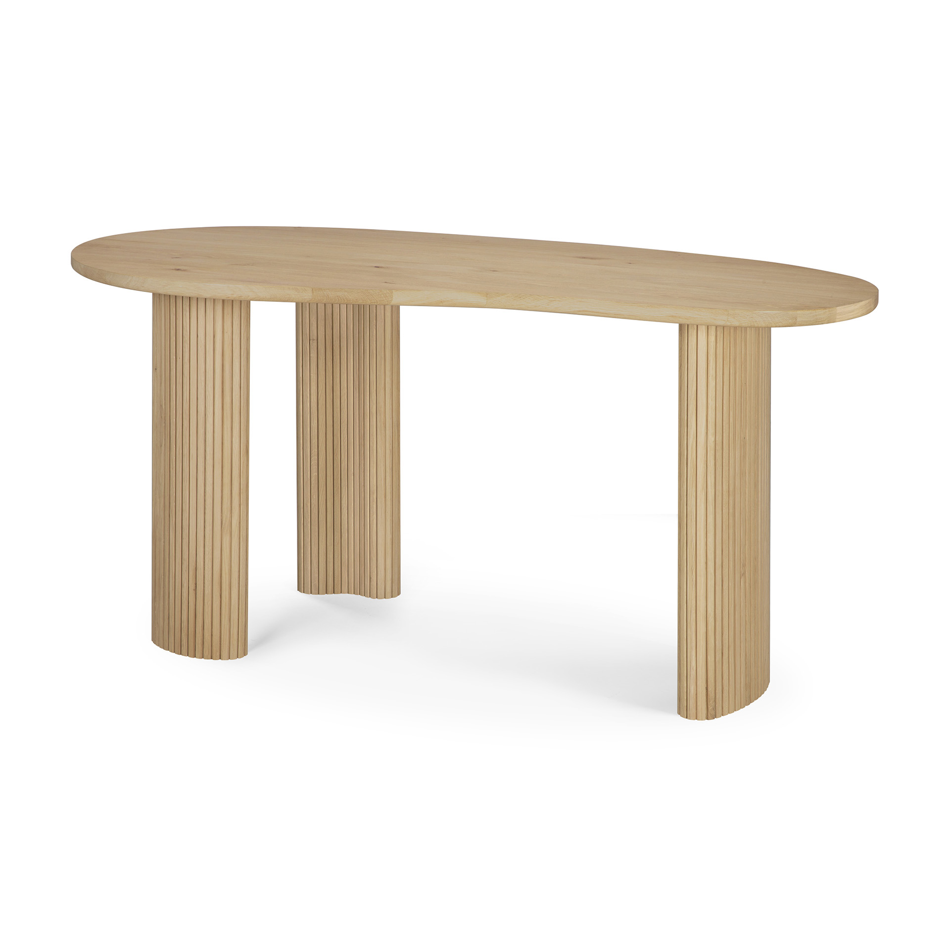 Boomerang bureau eiken