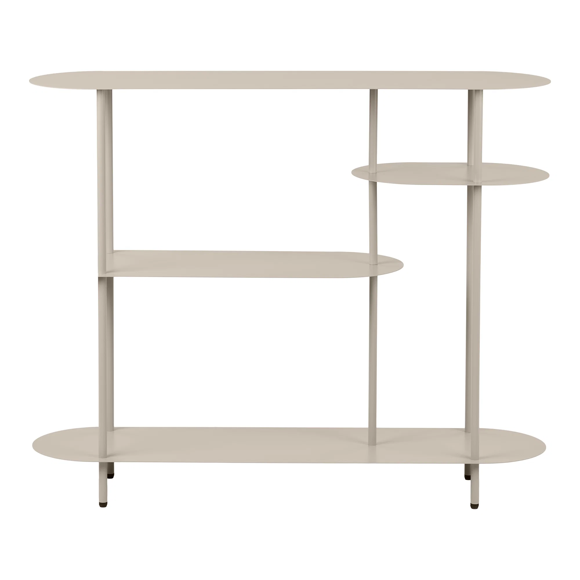 House Nordic Wandkast Rieti 4 shelves a-symetrisch