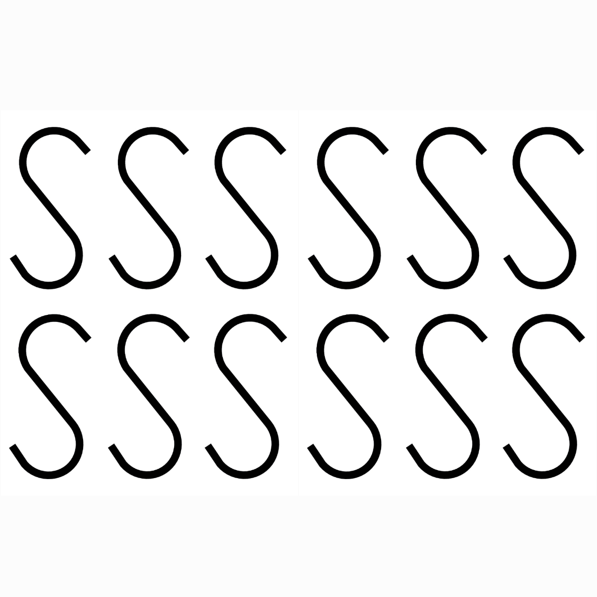 12x haakjes