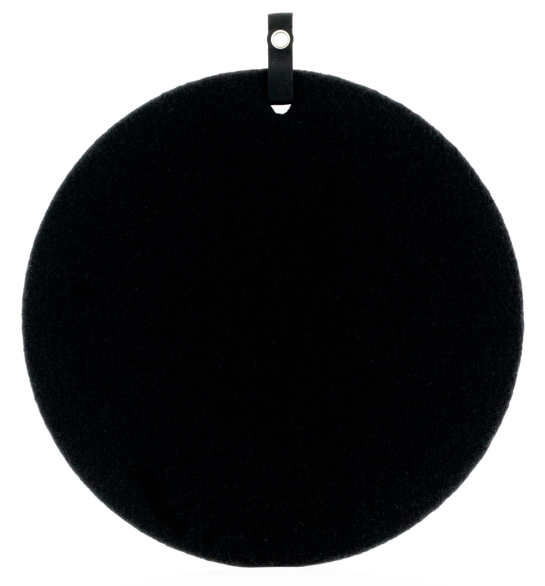 Memo prikbord Wolvilt zwart 60 cm