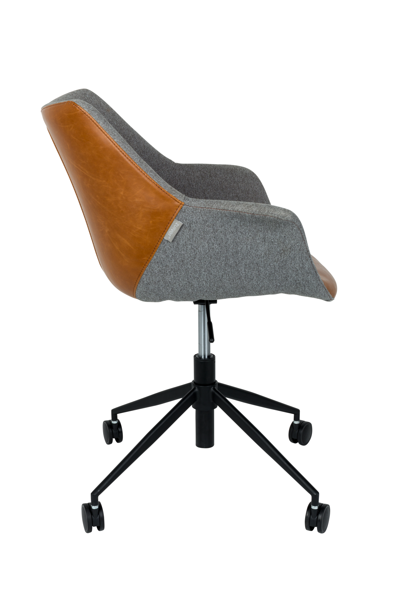 Zuiver Doulton Vintage Brown bureaustoel