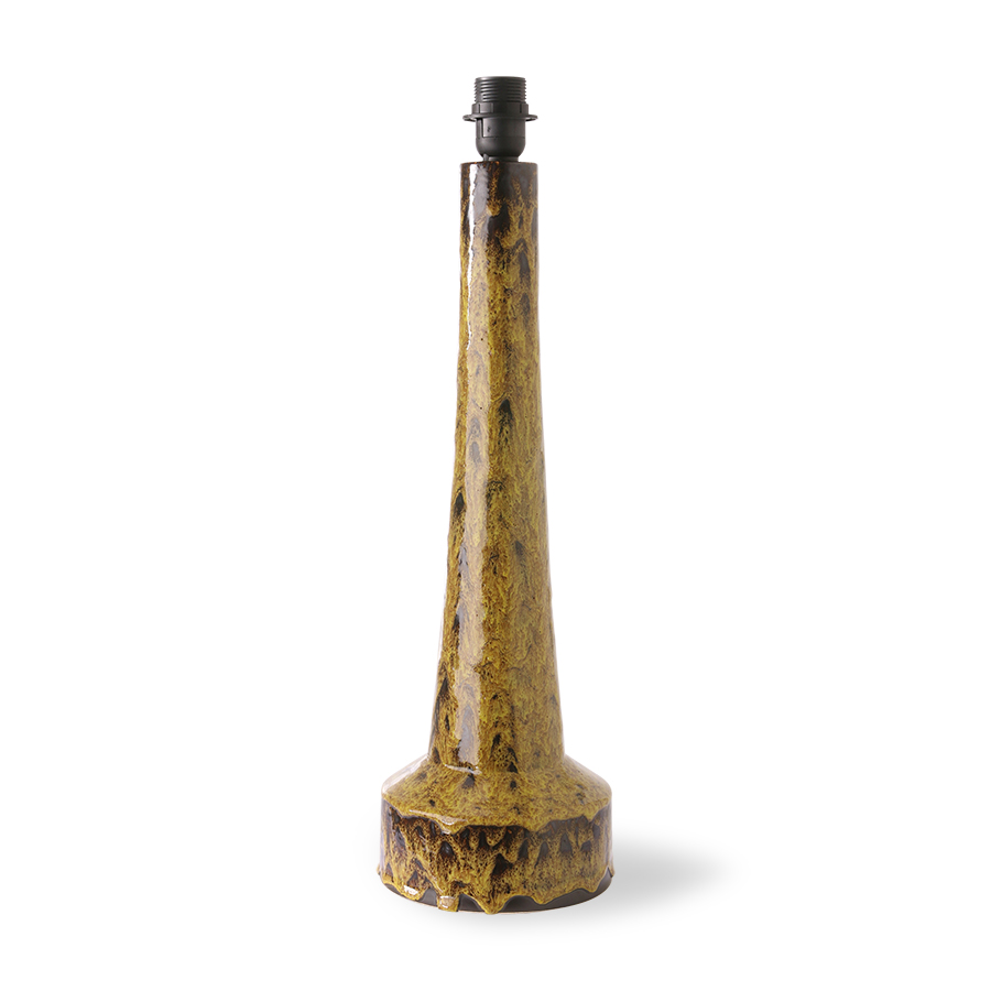 HKliving lampvoet Retro Stoneware groen
