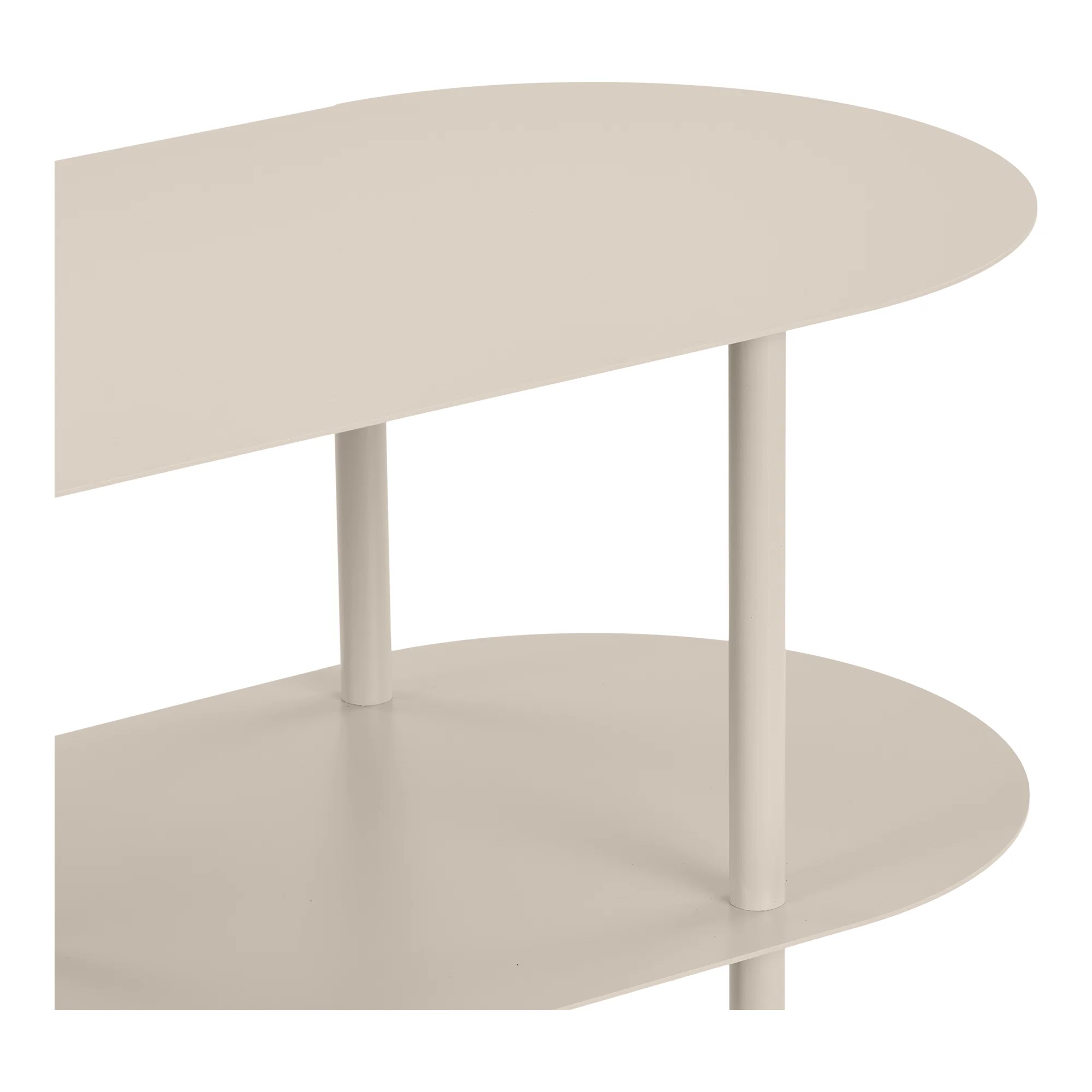 House Nordic Wandkast Rieti 4 shelves a-symetrisch