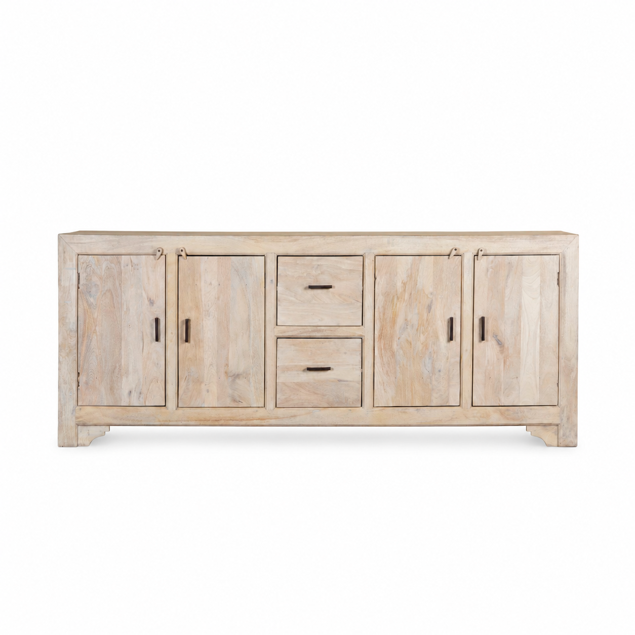Anya - Vintage Houten Dressoir Ibiza Stijl 220cm