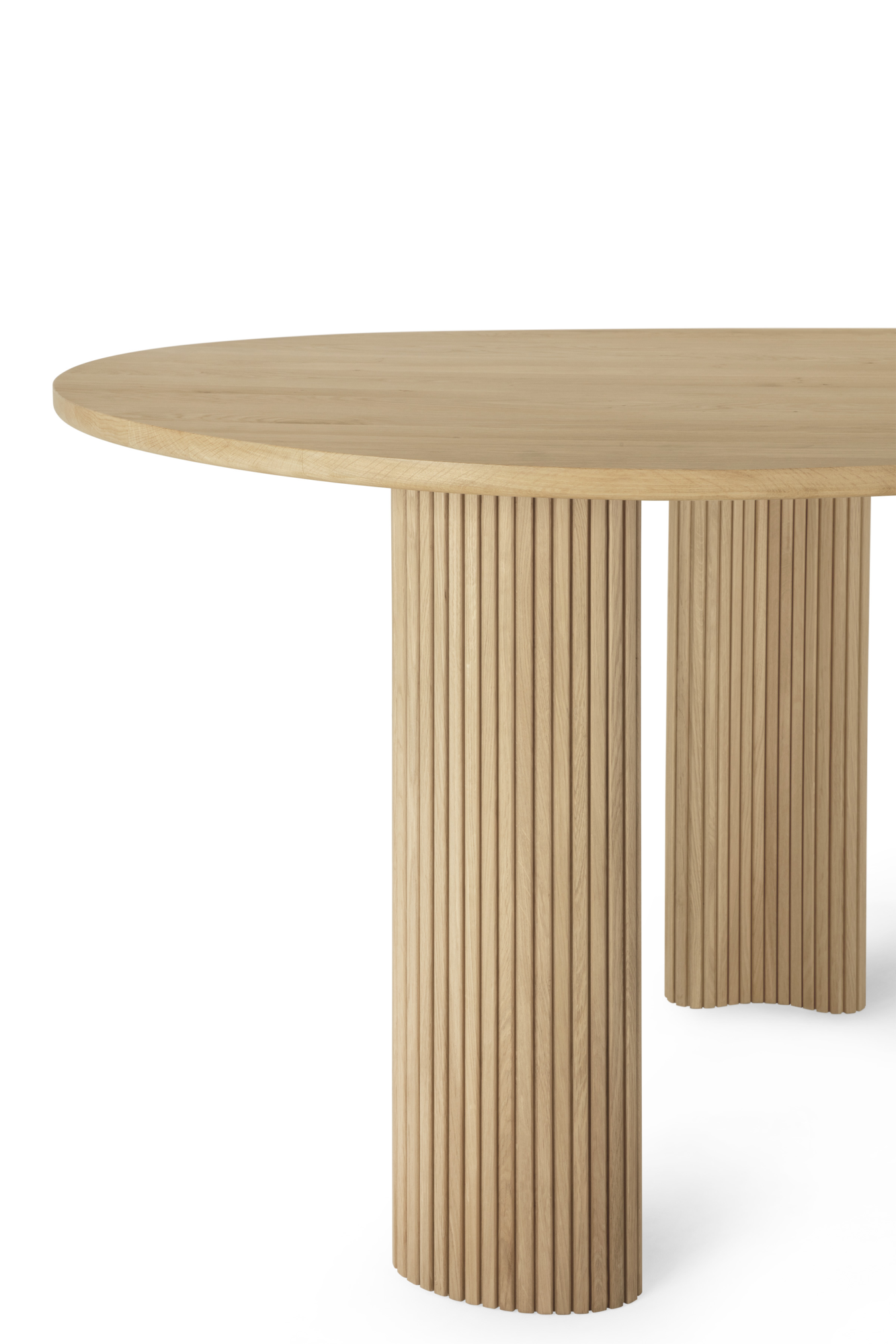 Boomerang bureau eiken