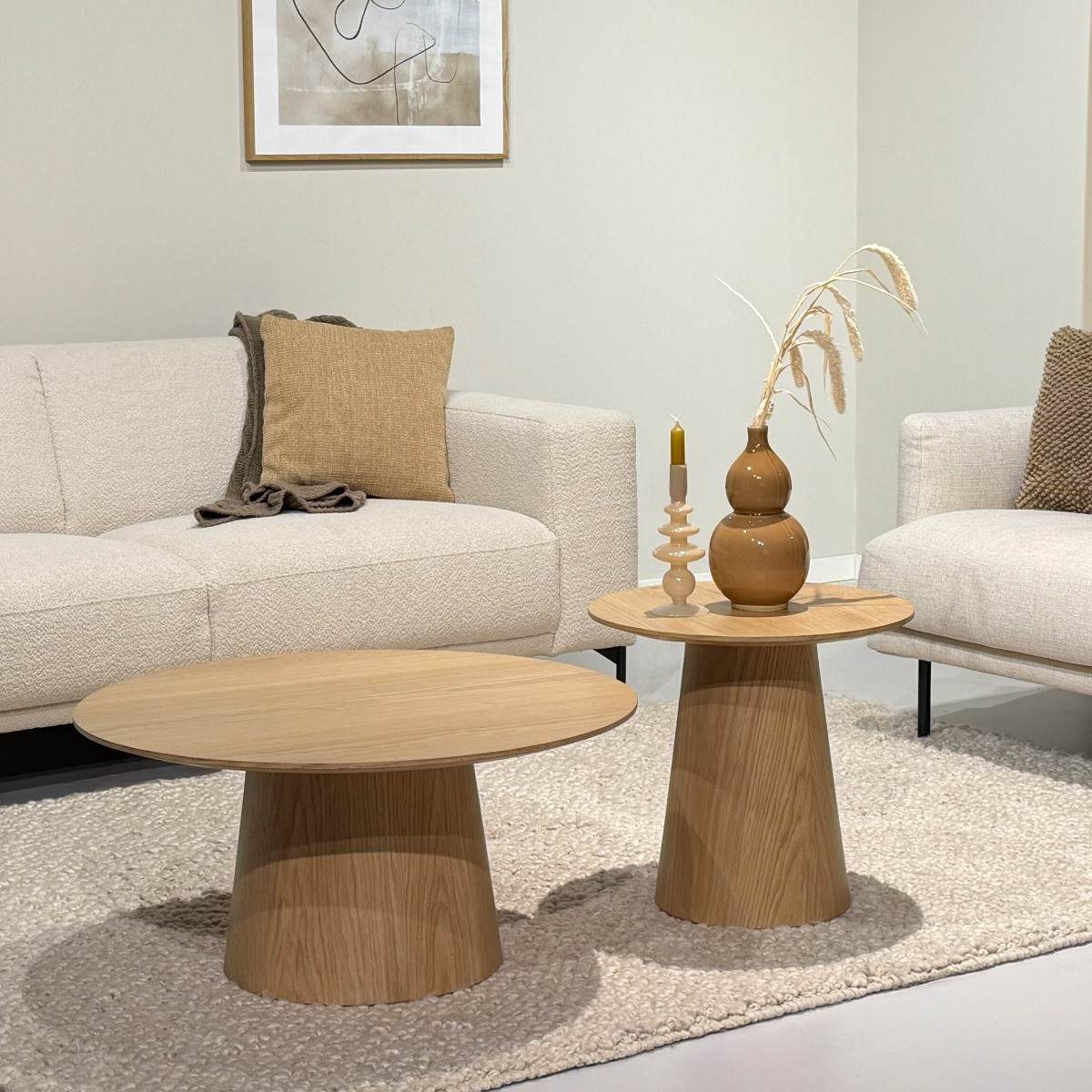 Arlo Salontafel Rond 80cm
