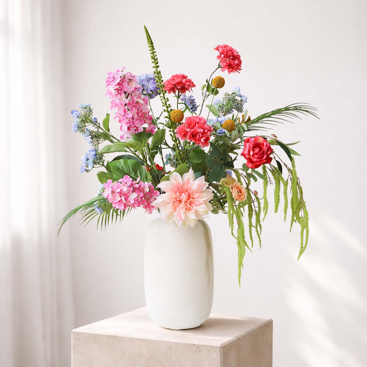 Zijden boeket Ayla Haze