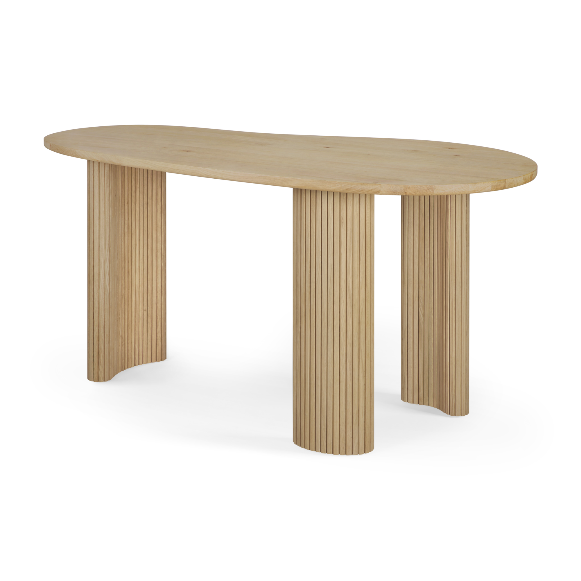 Boomerang bureau eiken
