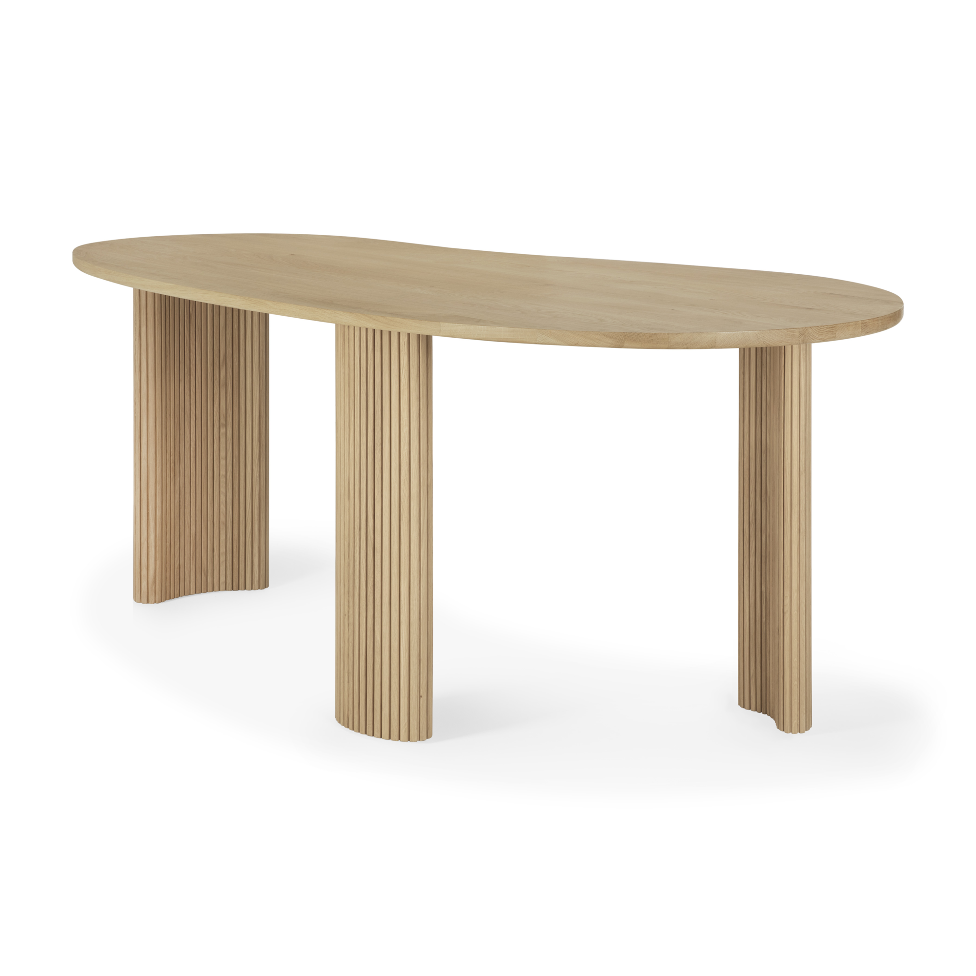 Boomerang bureau eiken