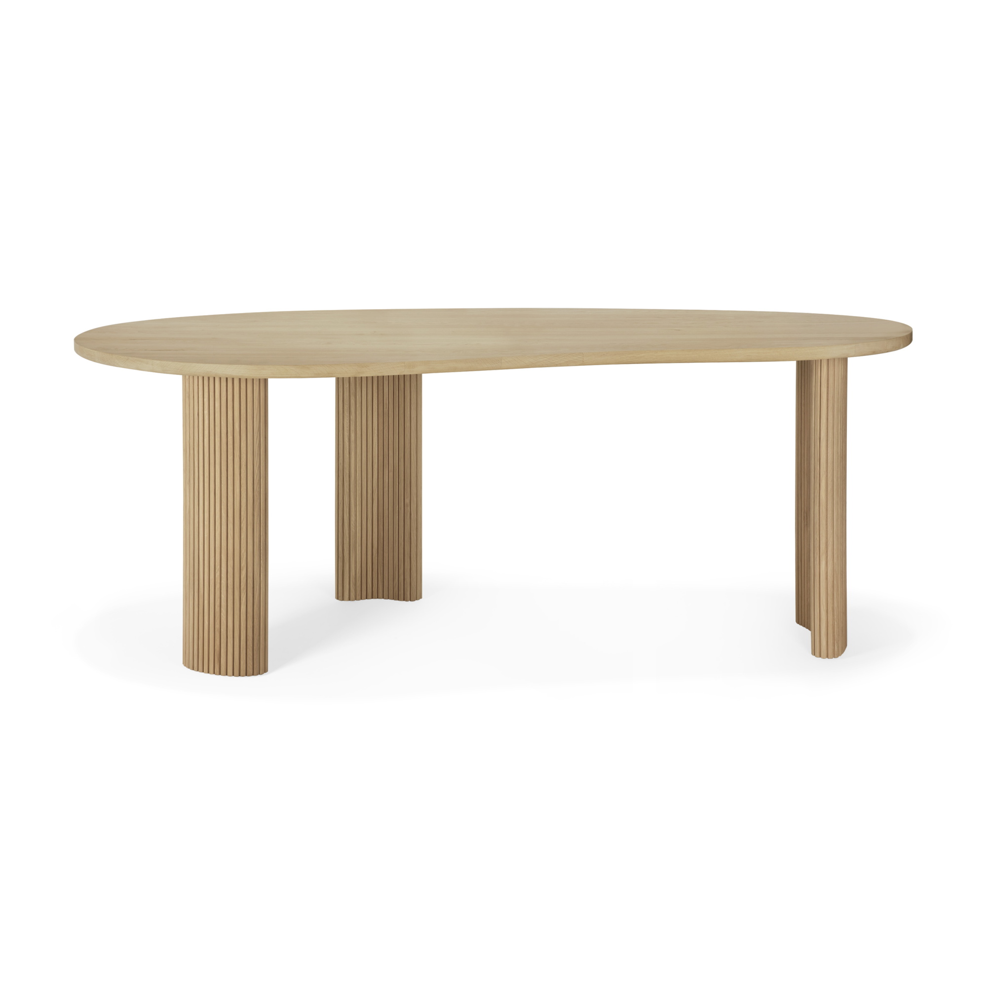 Boomerang bureau eiken