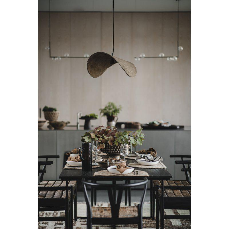 Hanglamp Disque brown