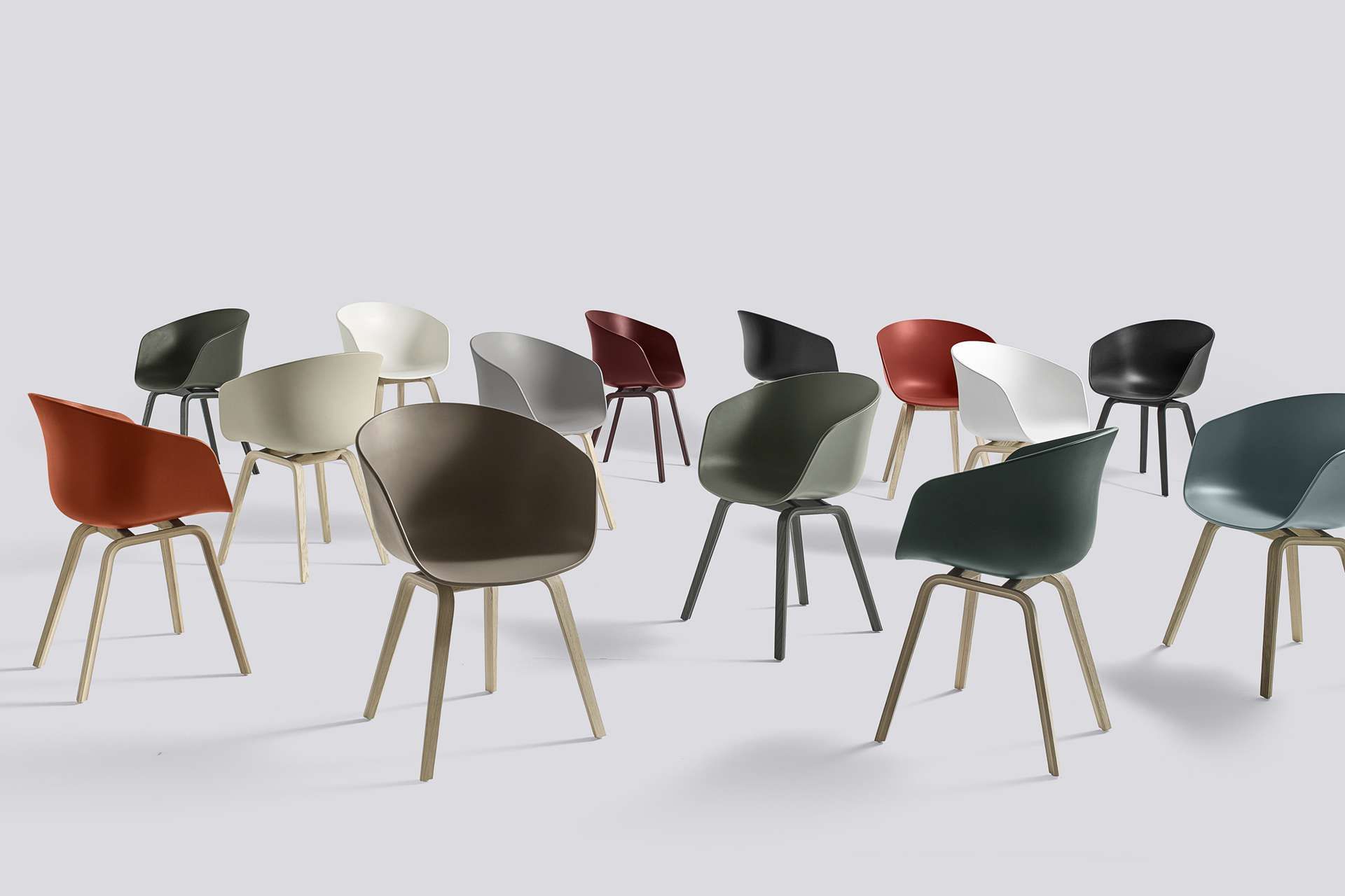 HAY stoelen in meerdere kleuren