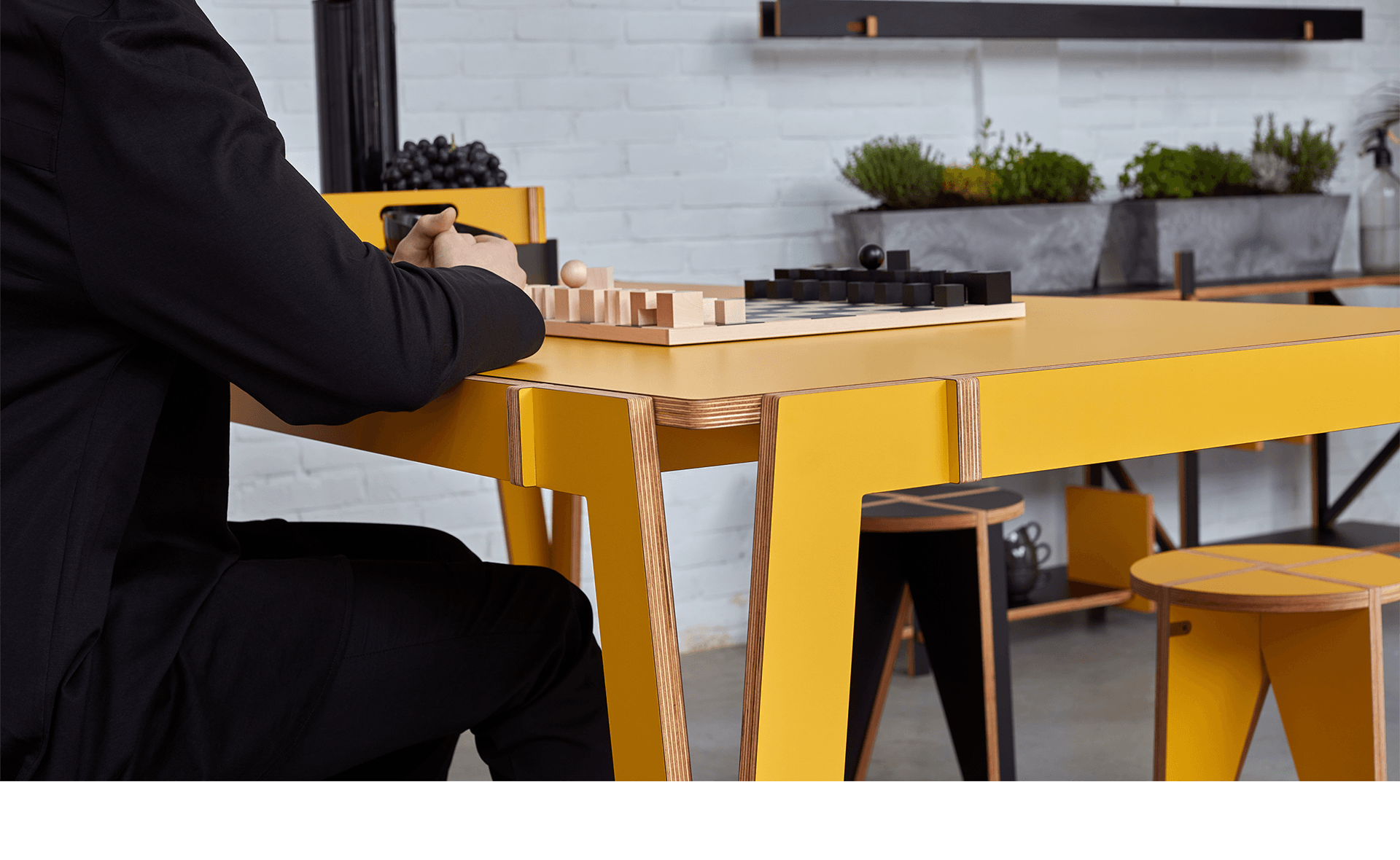 KILO tafel geel