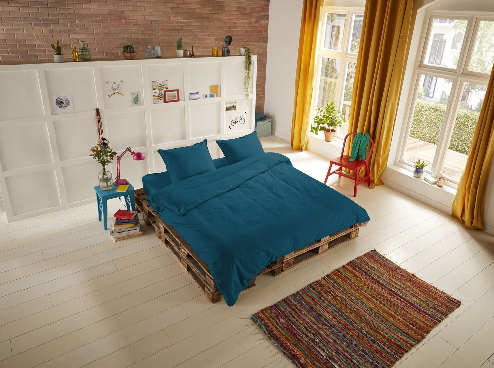 HIP beddengoed blauw
