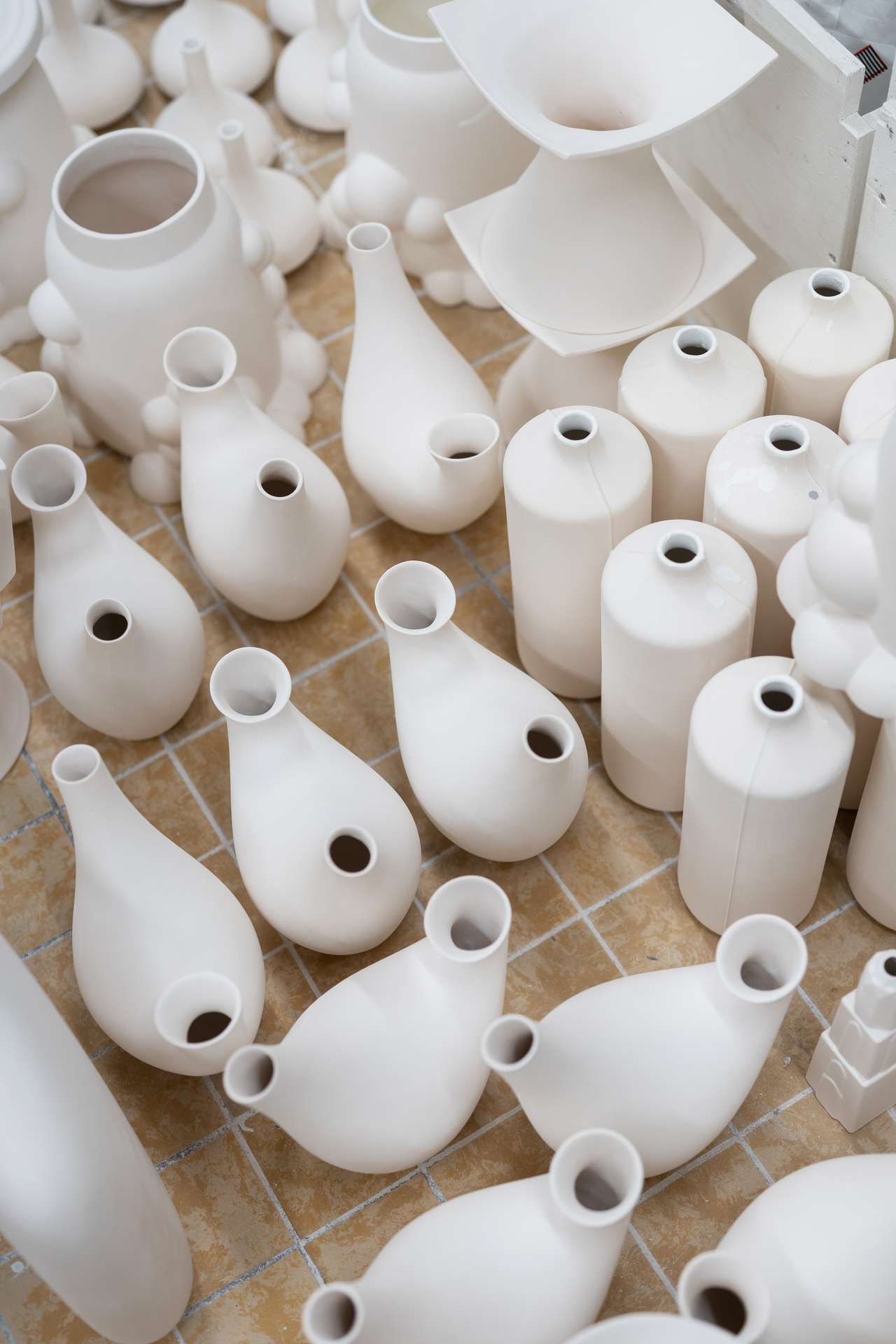 keramieken items in atelier