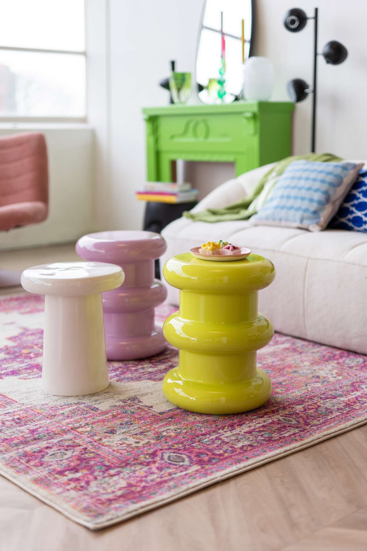 Kartell bijzettafel geel