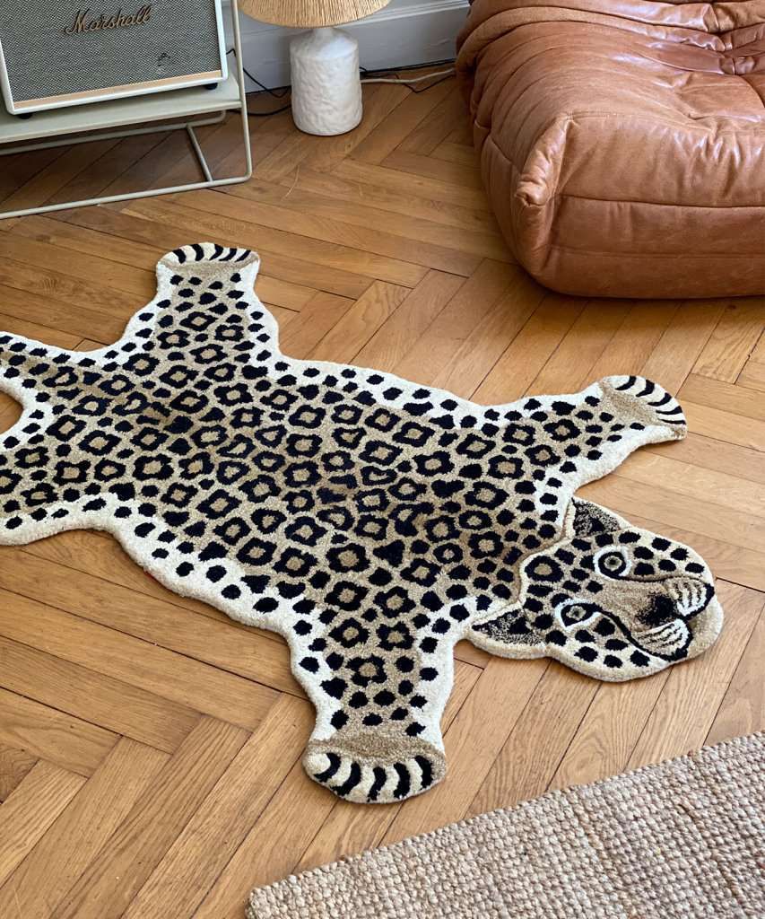Doing Goods vloerkleedje panter
