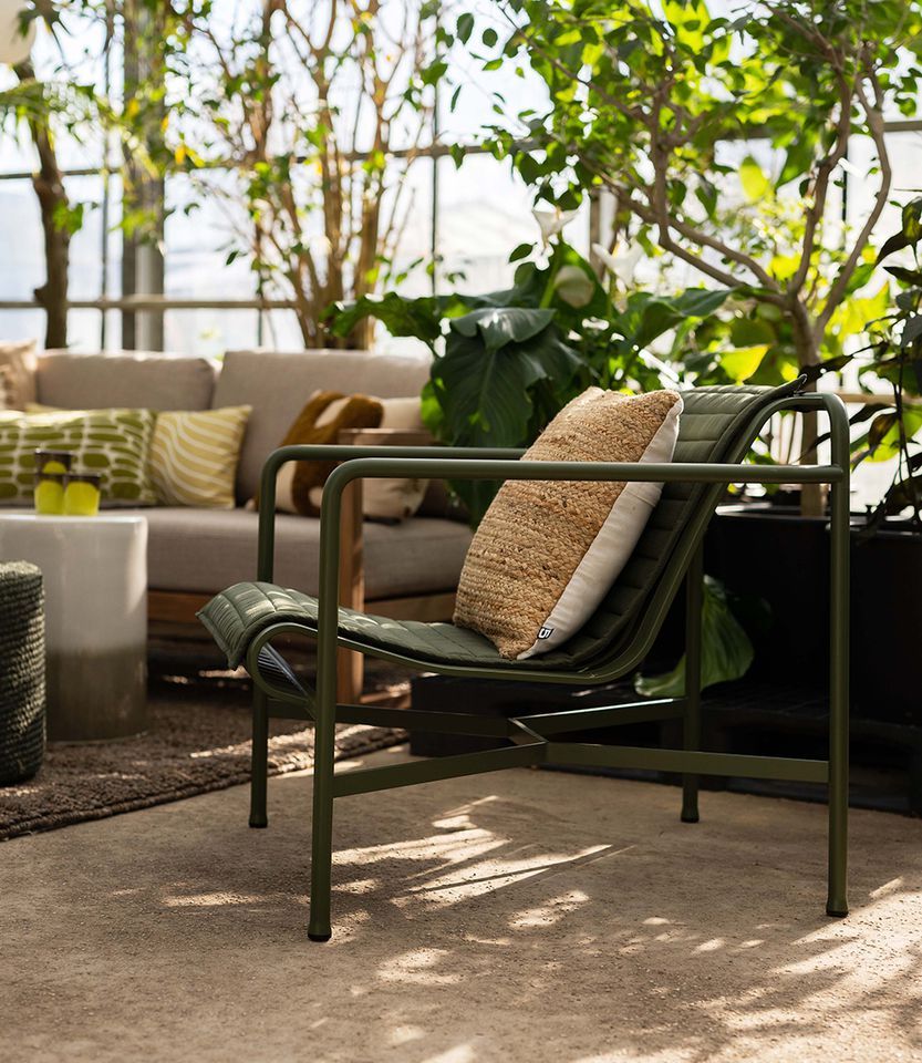 Groene fauteuil