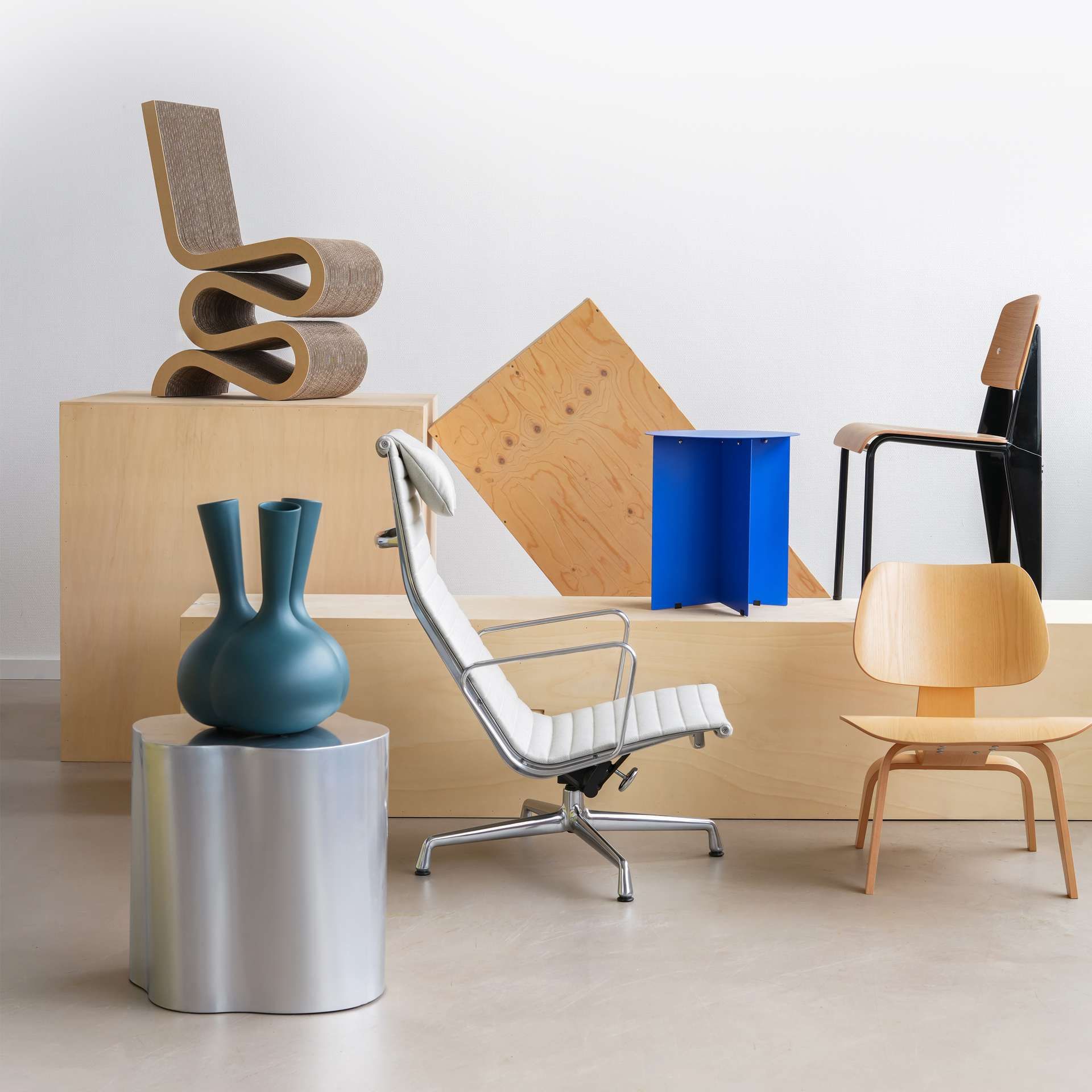 Designer items op blokken