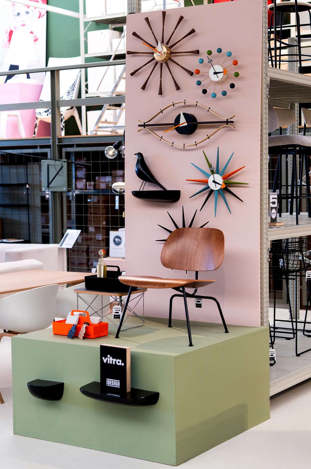 Designer wandklokken