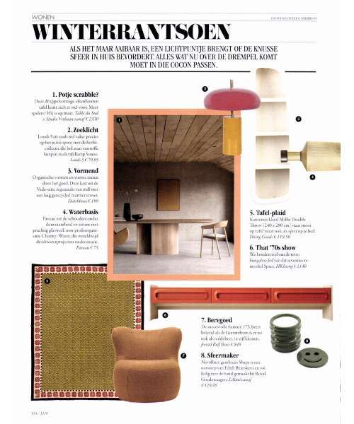 shoppingpagina in blad Jan