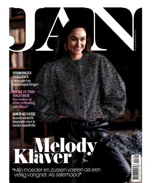 Cover van blad Jan met Melody Klaver