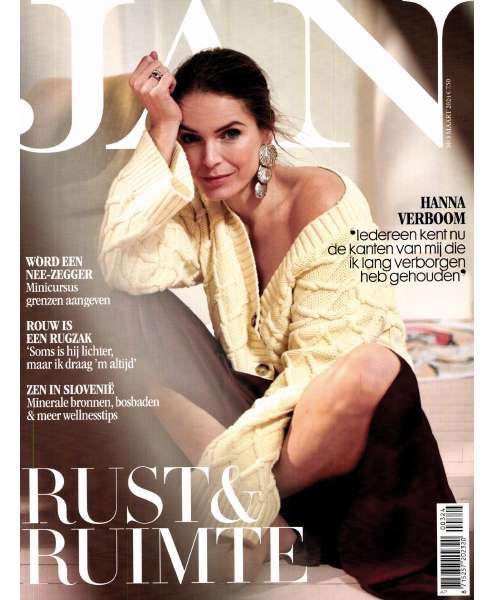Cover van blad Jan met Hanna Verboom